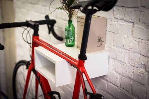 Bicycledudes Fahrrad Wandhalterung "OSKAR" aus nachhaltigem Holz