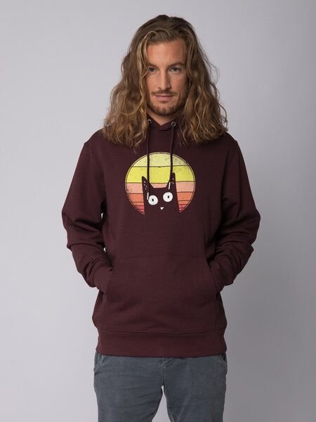 watapparel Hoodie Unisex Sunset Cat