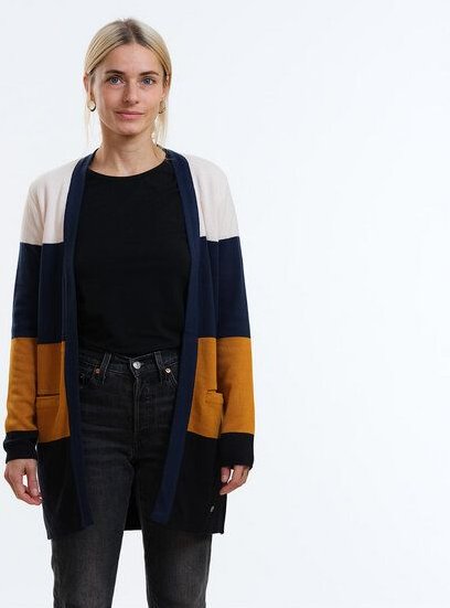 GARY MASH Long-Cardigan Alamo aus Biobaumwolle