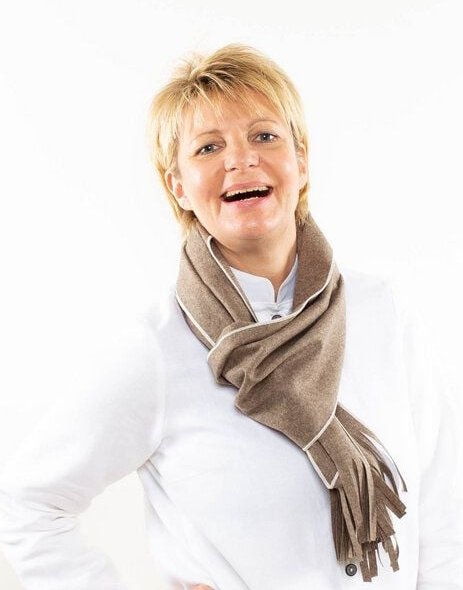 nahtur-design Wollschal "unisex" 100% Feinloden