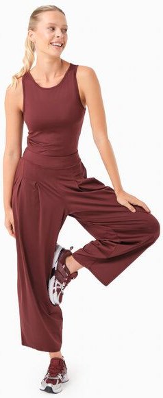 ORGANICATION PEENY | Weit geschnittene Hose aus recyceltem Polyamid