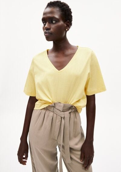 ARMEDANGELS TALAA MERCERIZED - Damen T-Shirt aus Bio-Baumwolle