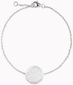 lille mus Porzellan-Armband 'Knoten' Porzellanschmuck SILBER