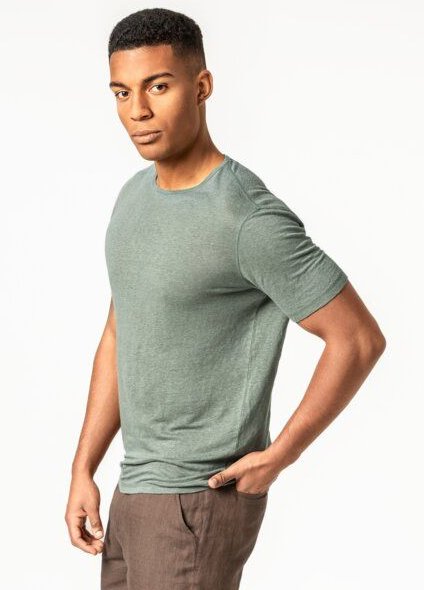 Living Crafts Leinen T-Shirt - ANDY