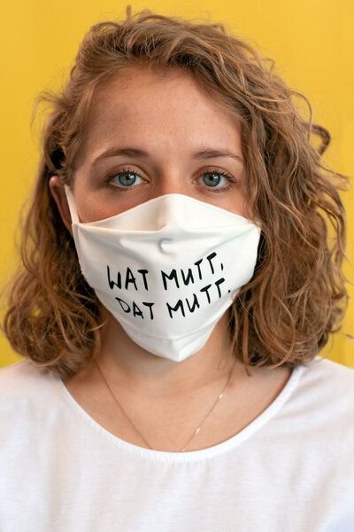 recolution Mund- und Nasen- Maske aus Bio Baumwolle | Face Mask #WATMUTTDATMUTT