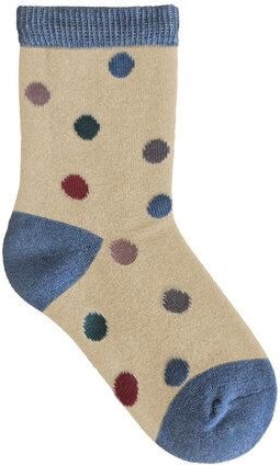 Leela Cotton Kinder Socken Gepunktet aus 98% Bio-Baumwolle 3324