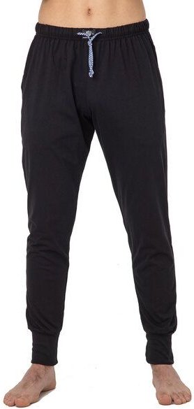 Thumbnail - Haasis Bodywear Herren Pyjamahose mit Bündchen, Seitentaschen, Single Jersey, Bio Baumwolle, GOTS