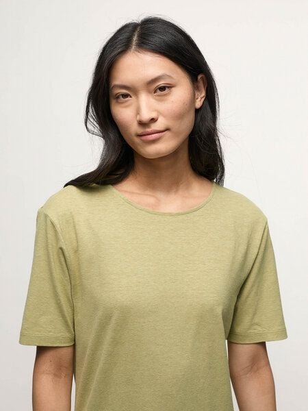 LANIUS Kleid mit Rückenausschnitt aus Hanf und Bio-Baumwolle