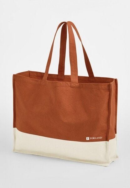 TORLAND Bio-Baumwoll Strandtasche SHOPA