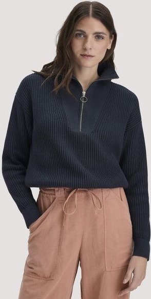 hessnatur Strick Troyer Relaxed aus reiner Bio-Baumwolle