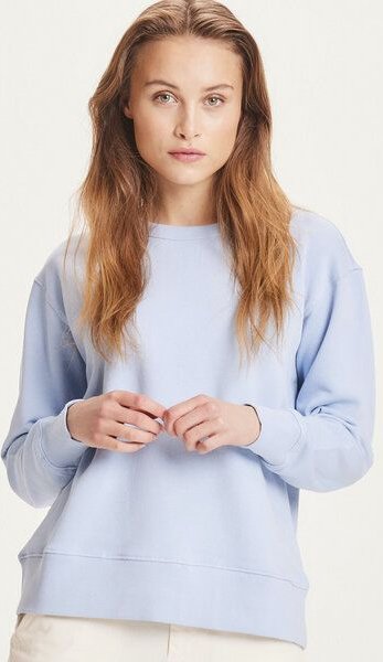 KnowledgeCotton Apparel Sweatshirt - DAPHNE basic badge sweat - aus Bio-Baumwolle