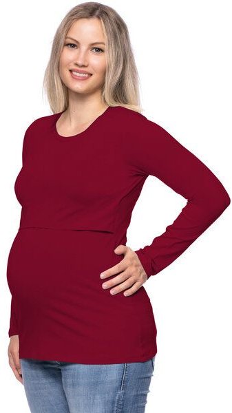 Milchshake 103 BASIC Umstands- und Stillshirt langarm aus Bio-Baumwolle