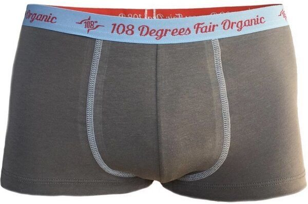 108 Degrees 4er Pack Herren Retro Pants GOTS, Fairtrade