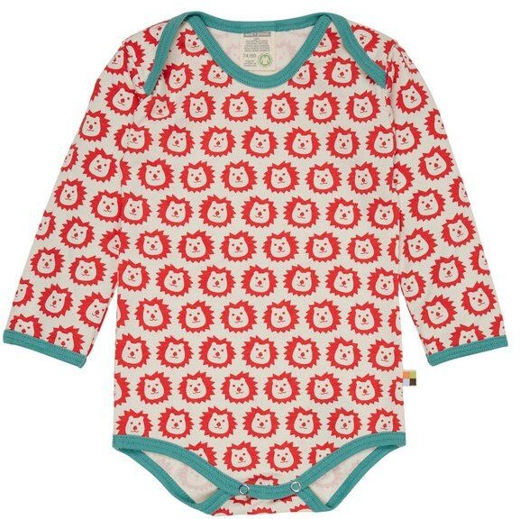 loud + proud Baby Body Langarm, GOTS-zertifiziert