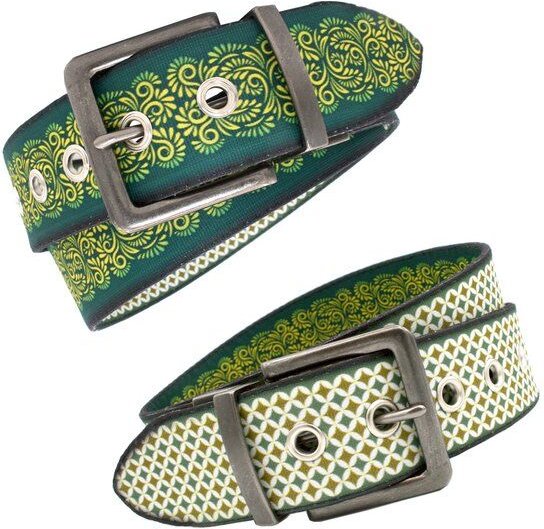 Seegarn - Gürtel / Wendegürtel SeeAlge 4cm