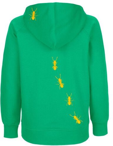 HANDGEDRUCKT "Ameisen" Kinder-Hoody