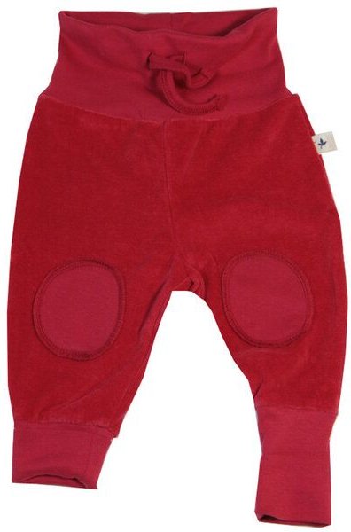 Leela Cotton Baby Nickyhose mit Bündchen Farbe rot