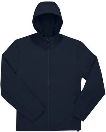 B&C Unisex Softshell-Jacke mit Kapuze Wasserdicht Atmungsaktiv Winddicht