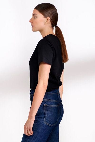 Bread & Boxers Damen T-Shirt mit Rundhalsausschnitt "WMN - CREW NECK REGULAR" - 100% Biobaumwolle - GOTS