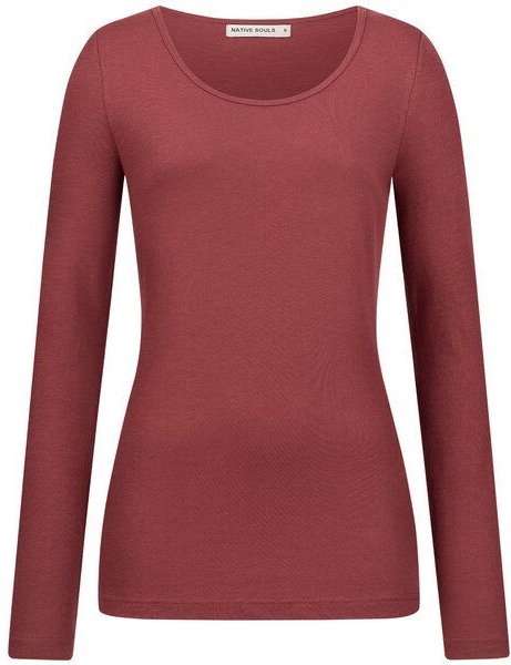 NATIVE SOULS Slub Longsleeve Basic Damen