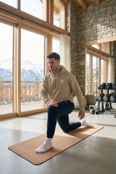 THE FACE OF ELEMENTS FLOW - RELAXED FIT HOODIE AUS 100% BIO-BAUMWOLLE