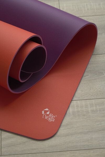ReYoga element STEADY 6mm - extra dicke rutschfeste Yogamatte aus 100% Naturkautschuk