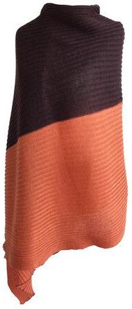 austriandesign.at RippenStola zweifärbig aus extrafeiner Merinowolle
