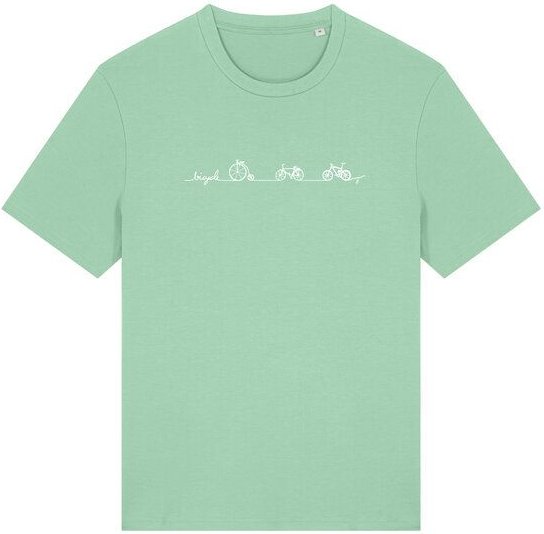 Brandless Basic Bio Unisex T-Shirt Bicycle Line 180g/m² XXS - 3 XL