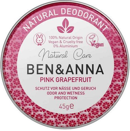 Ben&Anna Deocreme, 100% vegan & glutenfrei
