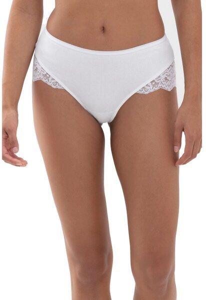 Mey Damen Taillenslip Organic mit Spitze Bio-Baumwolle