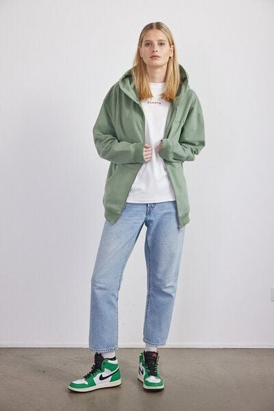 BEARTH Zip Hoodie Unisex Bio-Baumwoll Mix