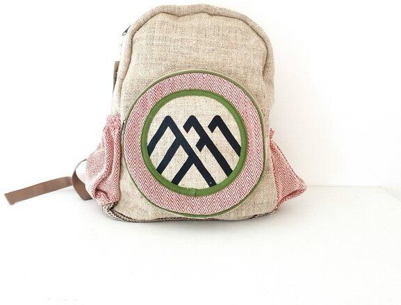 HH Rucksack BULL`S EYE MOUNTAIN (Backpack Big) aus Hanf von Himal Hemp