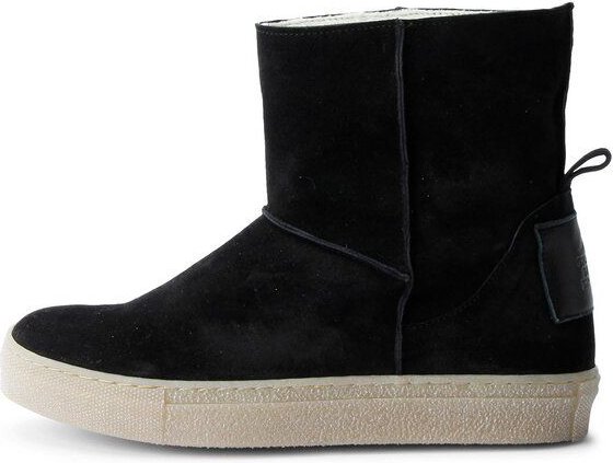 Grand Step Shoes Leder-Boots Nicki Suede black