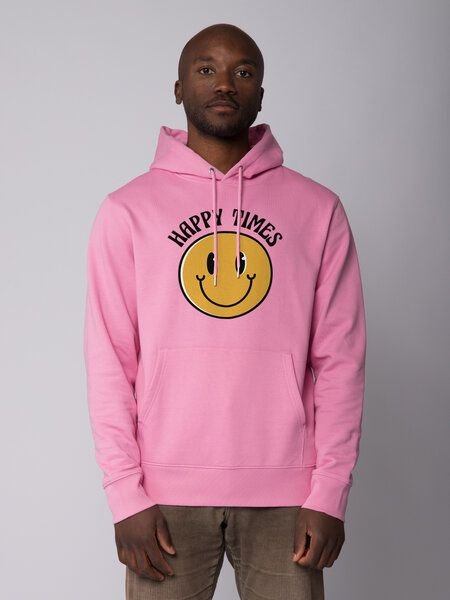watapparel Hoodie Unisex Happy times smiley emoji