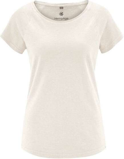 HempAge Damen Raglan T-Shirt Hanf/Biobaumwolle