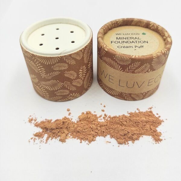 WE LUV ECO LOOSE MINERAL FOUNDATION | nachhaltig | plastikfrei | vegan