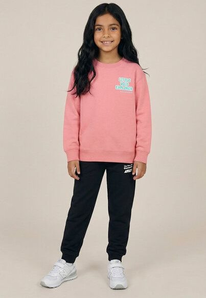 THE FACE OF ELEMENTS LITTLE WILD EXPLORER - RELAXED FIT KIDS SWEATSHIRT AUS 100% BIO-BAUMWOLLE