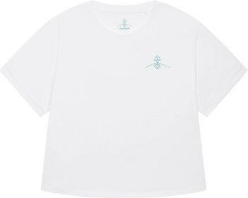 Greener Calendula T-Shirt mit Fledermausärmeln in Übergröße