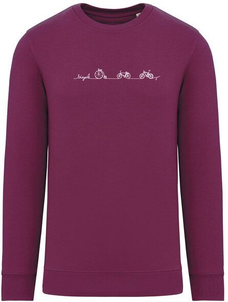 Brandless Basic Bio Unisex Sweatshirt Nr.3 Bicycle Line 350g/m²