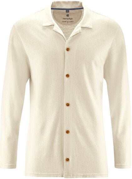 HempAge Weiches Pyjamahemd Hanf/Biobaumwolle