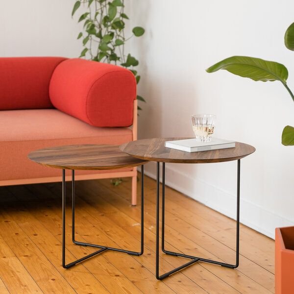 weld & co Beistelltisch Nussbaum 01