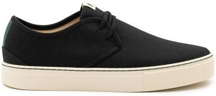 Vesica Piscis Footwear SIDDHARTHA BLACK OF RECYCLED COTTON