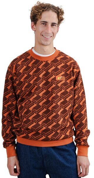 Thumbnail - Brava Fabrics Sweatshirt Choco Allover