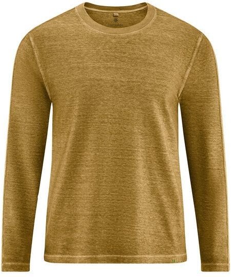 HempAge Herren Langarmshirt Hanf/Biobaumwolle Casual Fit