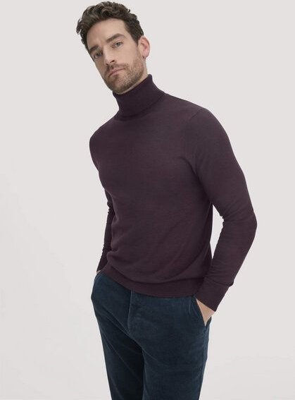 Thumbnail - hessnatur Strick Rollkragen Pullover Regular aus reiner Bio-Merinowolle