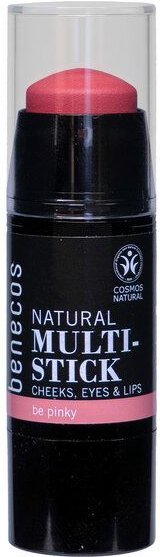 benecos Naturkosmetik - 3in1 Multi-Stick - Wangen, Augen, Lippen