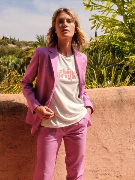 LANIUS Blazer aus Bio-Baumwolle, Leinen & TENCEL