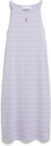 ARMEDANGELS SASINAA FINE STRIPES - Damen Ripp-Jerseykleid aus Bio-Baumwoll Mix