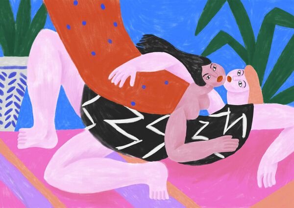 Photocircle Wandbild / Kunstdruck / Poster / Leinwand - Motif d'Amour