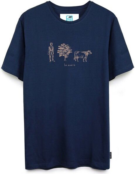 GARY MASH T-Shirt be aware aus Bio-Baumwolle